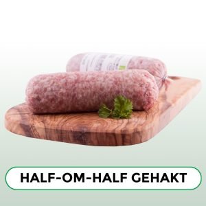 Half-om-half gehakt (naturel, groot)