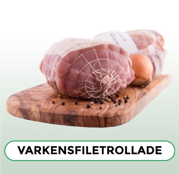 Varkensfiletrollade (gekruid)