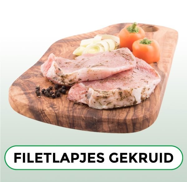 Filetlapjes gekruid