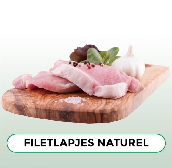 Filetlapjes naturel