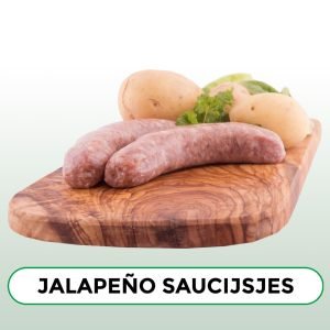 Jalapeño en cheddar worstjes